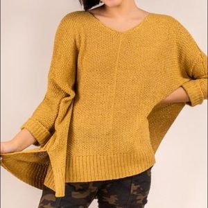 Marigold oversized sweater